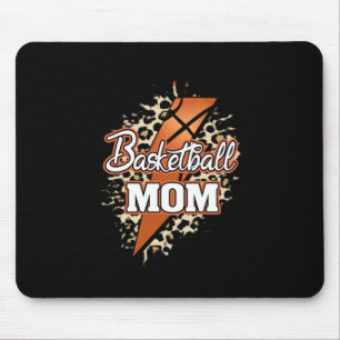 Basketball Mum Tiger Thunder Bolt Mouse Pad