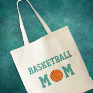 Basketball Mum Tote Bag