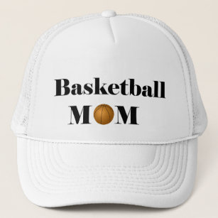basketball mum trucker hat