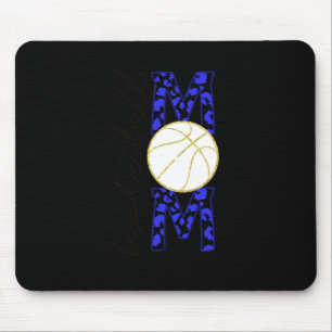 Basketball Mum-white Mouse Pad