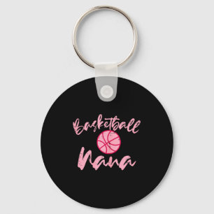 Basketball nana cute mom grandmother sports grandm key ring