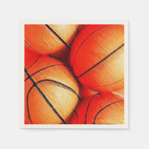 Basketball Napkin