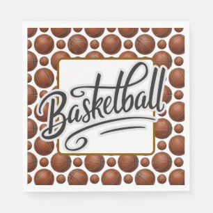 Basketball napkin