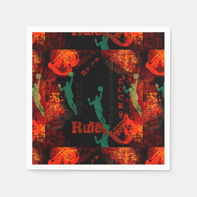 BASKETBALL      NAPKIN (Front)