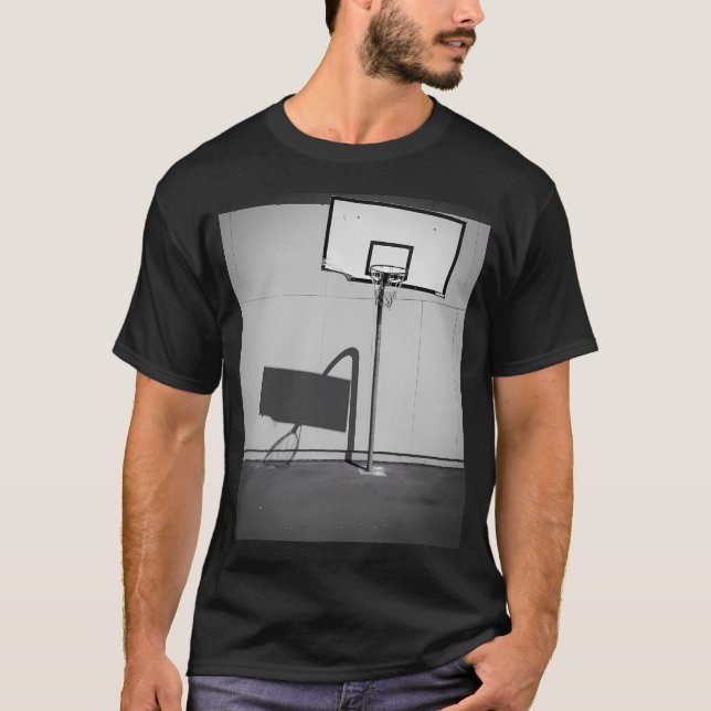 Basketball Net And Backboard T-Shirt (Front)