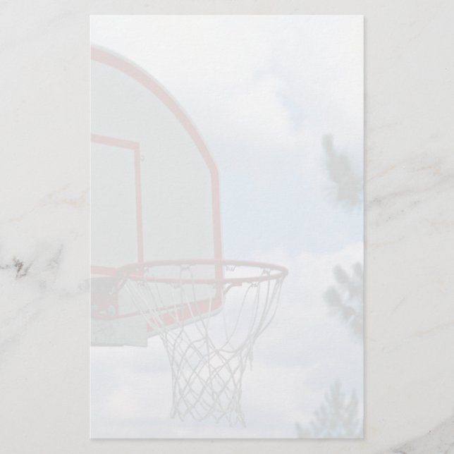 Basketball net stationery (Front)