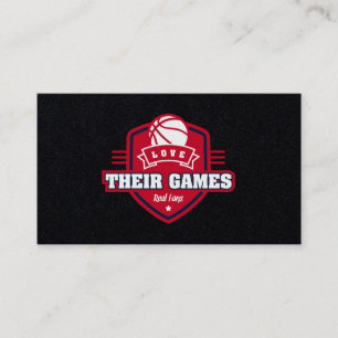 Basketball New Orleans Pelicans Red Jersey Colour Business Card