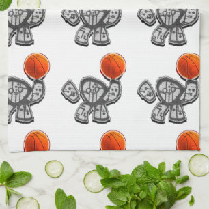 Basketball Novelty Gift Tea Towel