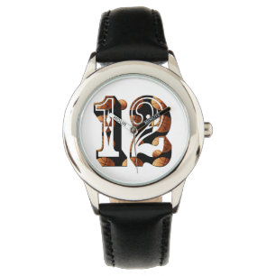 Basketball Number 12 Picture Logo, Watch