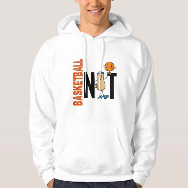 Basketball Nut 1 Hoodie (Front)