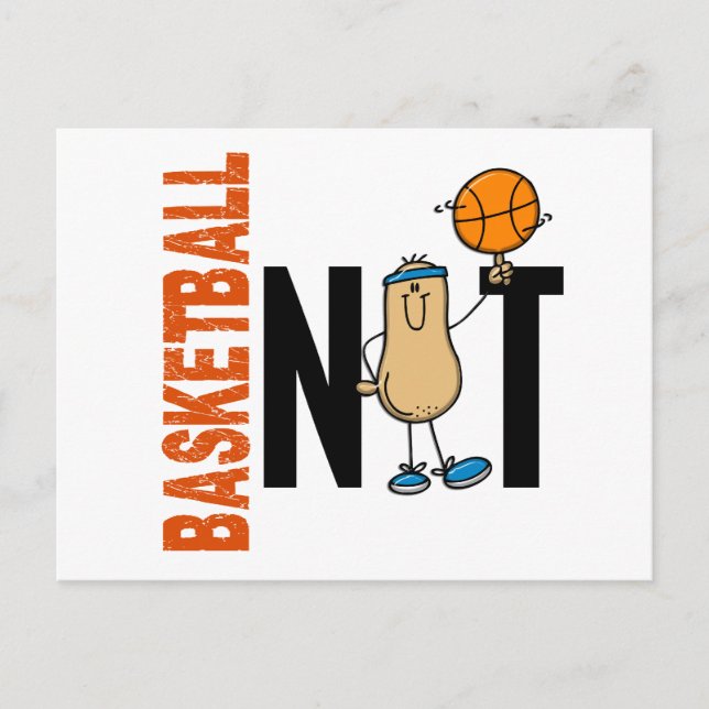 Basketball Nut 1 Postcard (Front)