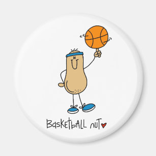Basketball Nut Magnet