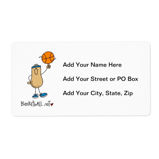 Basketball Nut T-shirts and Gifts (Front)