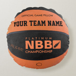 BASKETBALL OFFICIAL GAME PILLOW Black original bl