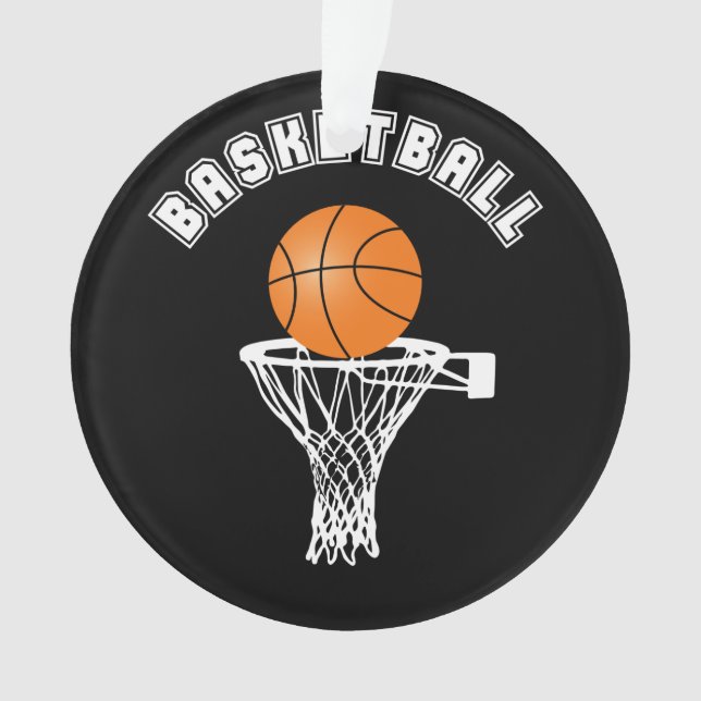 Basketball Ornament (Front)