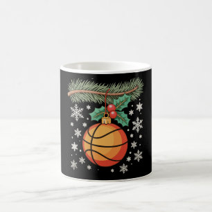 Basketball Ornament Christmas Tree Xmas Holiday Coffee Mug