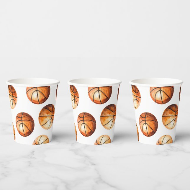 Basketball Paper Cup (Multi)