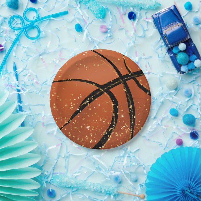 Basketball Party Plates (Party)