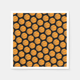 Basketball Party Sports Team Fan Club Napkin