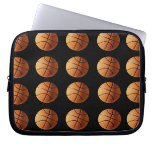 Basketball Pattern, 10 inch Laptop Sleeve