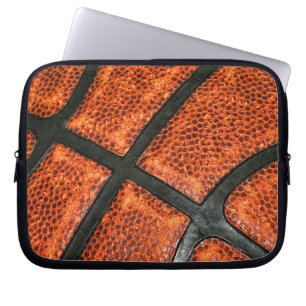 Basketball Pattern Laptop Sleeve