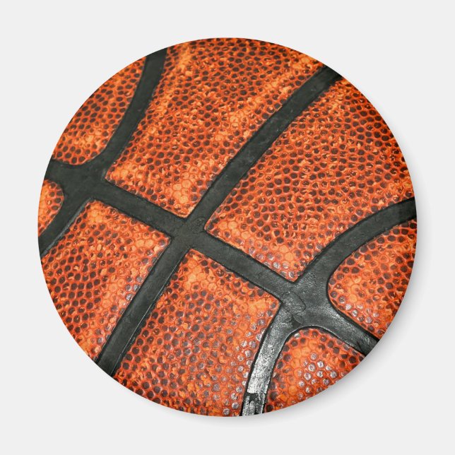 Basketball Pattern Magnet (Front)