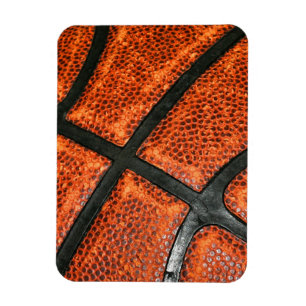 Basketball Pattern Magnet