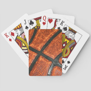 Basketball Pattern Playing Cards