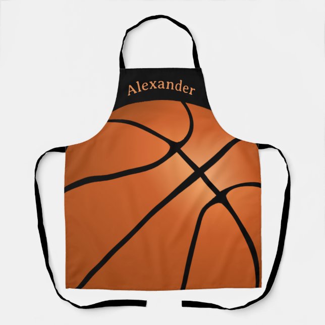 Basketball Personalise Apron (Front)
