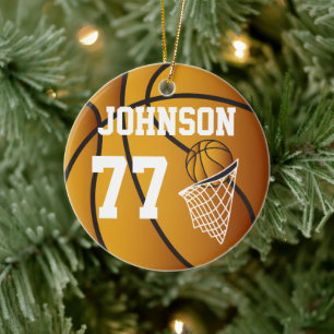 Basketball Personalised Ornament