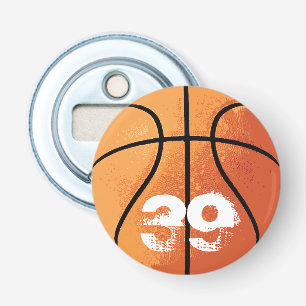 Basketball (Personalizable) Bottle Opener