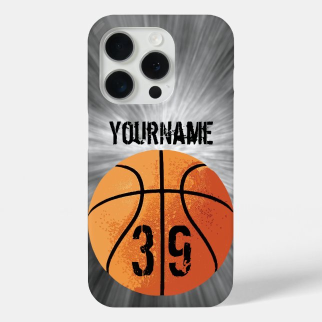 Basketball (Personalizable) Case-Mate iPhone Case (Back)