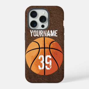 Basketball (Personalizable) iPhone 15 Pro Case