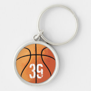 Basketball (Personalizable) Key Ring