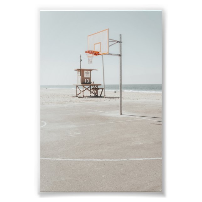 Basketball Photo Print (Front)