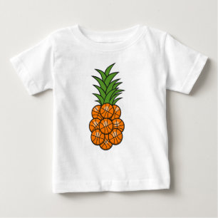 Basketball Pineapple Baby T-Shirt
