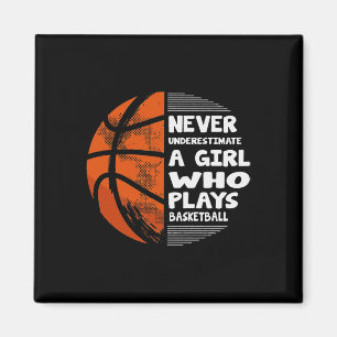 Basketball Player 5 Fouls Hoops Baller Basketball Magnet