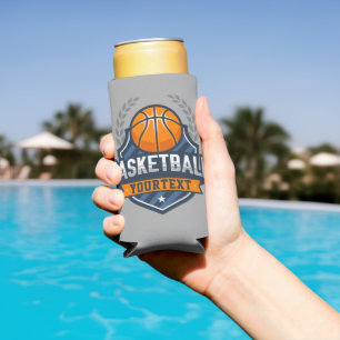 Basketball Player ADD NAME Varsity School Team Seltzer Can Cooler