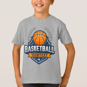 Basketball Player ADD NAME Varsity School Team T-Shirt
