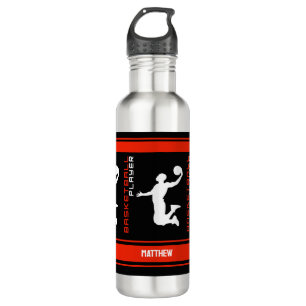 Basketball Player, Basketball Birthday Gifts 710 Ml Water Bottle