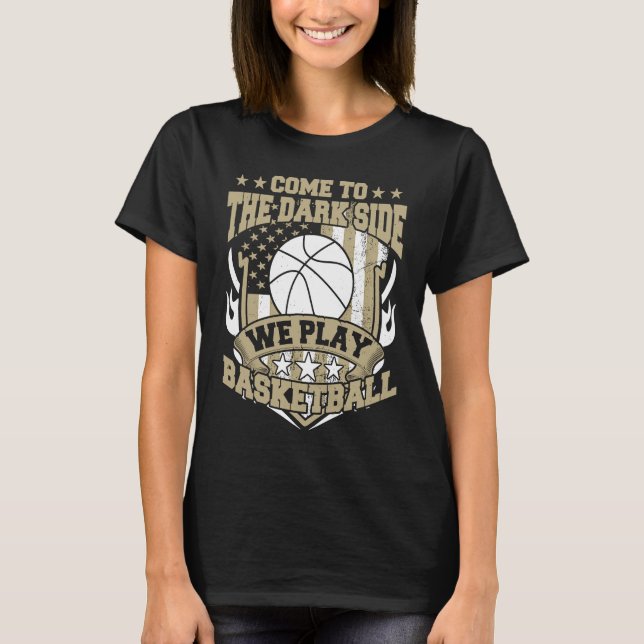 Basketball Player Basketballer Sports funny quote  T-Shirt (Front)