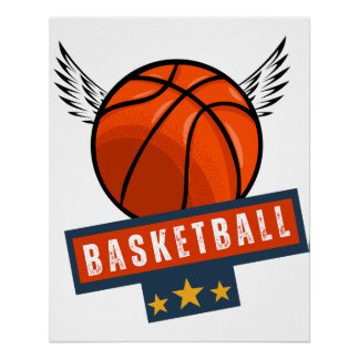 Basketball Player Basketballer Sports Poster