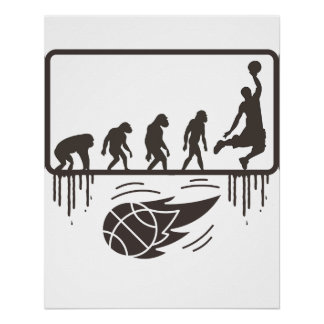 Basketball Player Basketballer Sports Poster