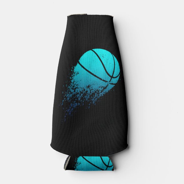 Basketball Player Bball Fan Baller Sports Bottle Cooler (Front)