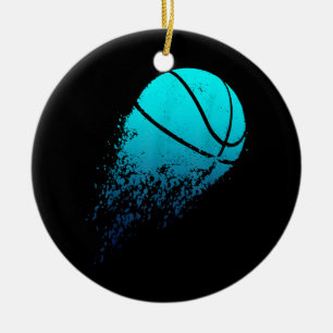 Basketball Player Bball Fan Baller Sports Ceramic Ornament