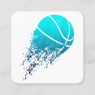 Basketball Player Bball Fan Baller Sports Square Business Card