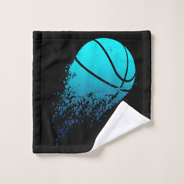 Basketball Player Bball Fan Baller Sports Wash Cloth (Wash Cloth)