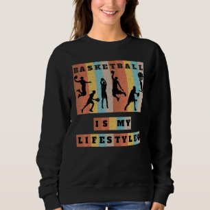 Basketball Player  & Bball Fans Apparel Baller 1 Sweatshirt