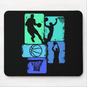 Basketball Player Boys Kids Men (2) Mouse Pad