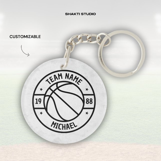 Basketball Player Brother's Ball Game Acrylic Key Ring (Creator Uploaded)